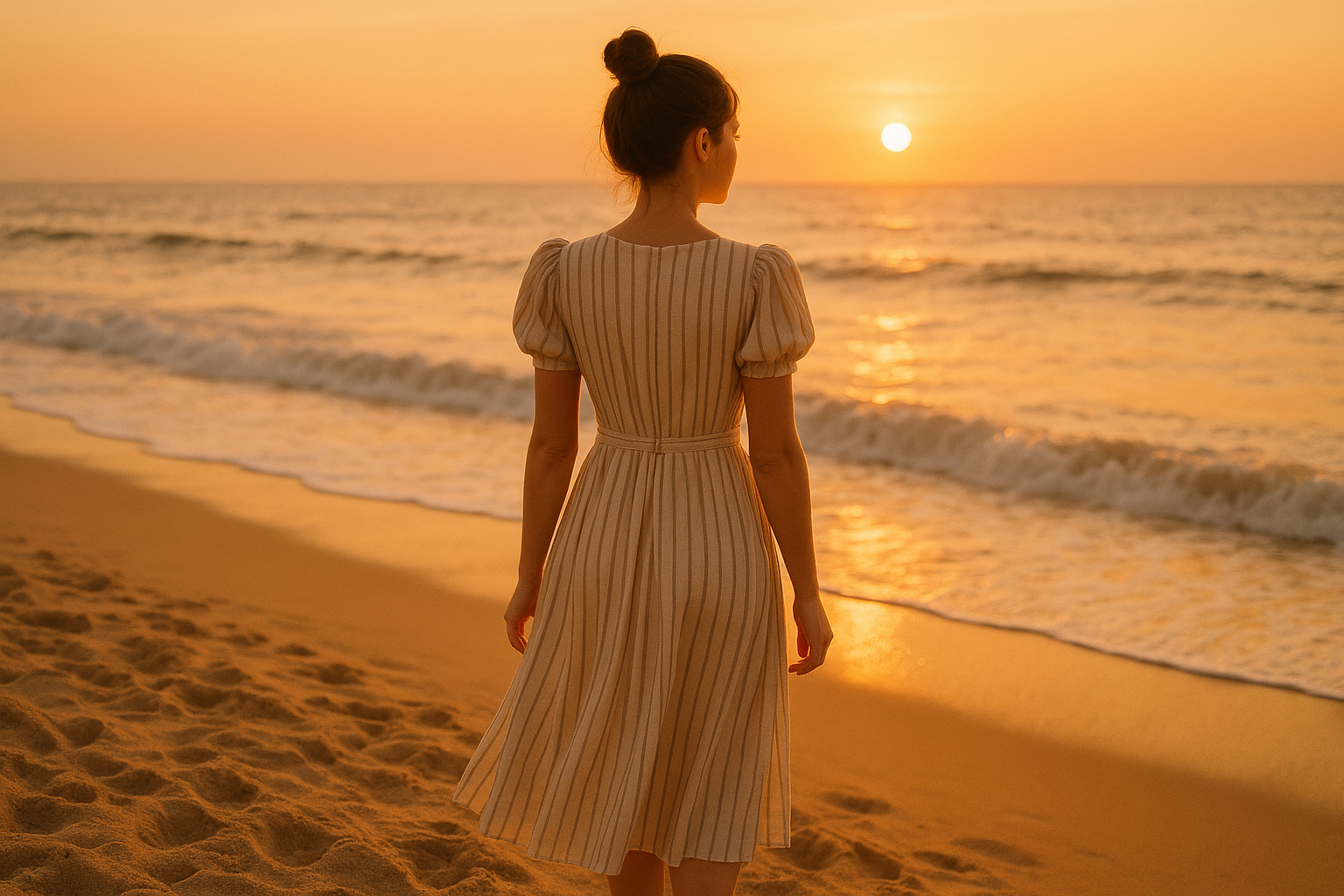 Beach Golden Hour Style