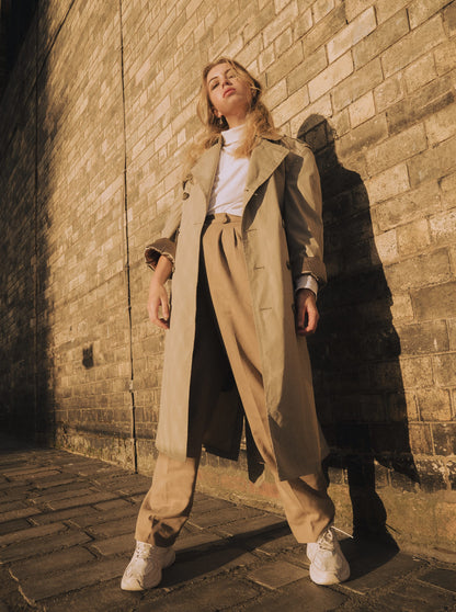 Graceful Wrap Midi Dress